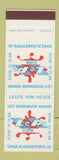 Matchbook Cover - Le Rosemarie Krenn Graz Elisabethstr Munich? Germany SAMPLE