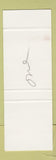 Matchbook Cover - C&S Garage Fort Burwell ON SAMPLE