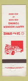 Matchbook Cover - Happy Hooker Towing Canada