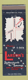Matchbook Cover - Larson's Restaurant Lounge Chicago IL