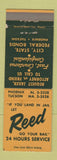 Matchbook Cover - Reed Bail Bonds Phoenix Tucson AZ