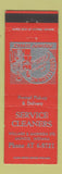 Matchbook Cover - Service Cleaners Muncie IN