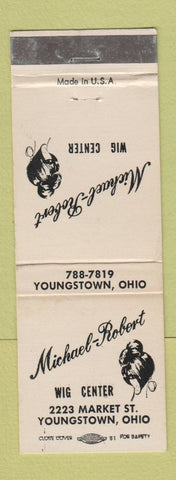 Matchbook Cover - Michael Robert Wig Center Youngstown OH
