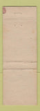 Matchbook Cover - McLEan Beauty Salon Washington DC WEAR