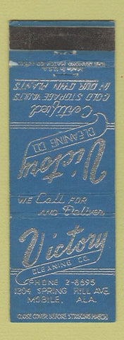 Matchbook Cover - Victory Cleaning Company Mobile AL WEAR