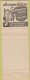 Matchbook Cover - Villa Motor Court Oxnard CA