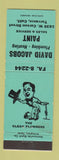 Matchbook Cover - David Jacobs Plumbing Heating Torrance CA