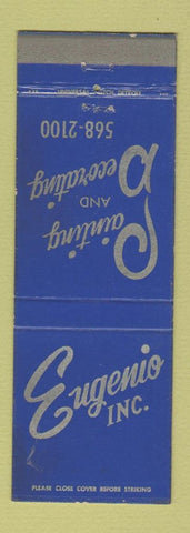 Matchbook Cover - Eugenio Painting Decorating