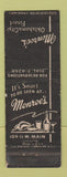 Matchbook Cover - Monroe's Restaurant Oklahoma City OK WEAR