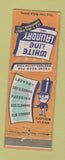 Matchbook Cover - White Line Laundry Champaign IL WEAR