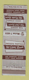 Matchbook Cover - Chip Room Plank Room Game Room St Louis MO