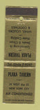 Matchbook Cover - Plaka Tavern New York City WEAR