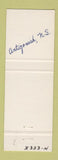 Matchbook Cover - Moonlight Restaurant Antigonish NS