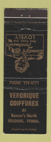 Matchbook Cover - Veronique Coiffures Salon Reading PA WEAR