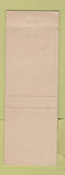 Matchbook Cover - George Paulin Travel Agency Victoria BC