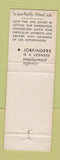 Matchbook Cover - Job Finders Inc Milwaukee WI