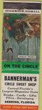 Matchbook Cover - Bannerman's Sweet Shop Sebring FL