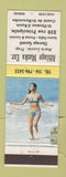 Matchbook Cover - Affilage Maska St Hyacinthe QC pinup Auto Repair