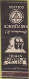 Matchbook Cover - Friar's Providence College RI