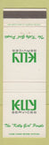 Matchbook Cover - Kelly Services Employment Newark OH