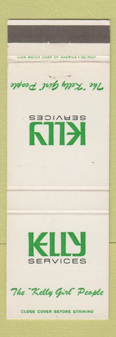 Matchbook Cover - Kelly Services Employment Newark OH