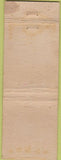 Matchbook Cover - Camp Mount Pleasant IA