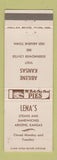 Matchbook Cover - Lena's Steaks Restaurant Abilene KS