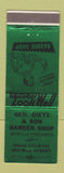 Matchbook Cover - Geo Dietz Barber Shop