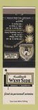 Matchbook Cover - Hudlow's West Side Cleaners Launderer Purdue West Lafayette IN