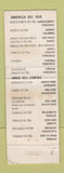 Matchbook Cover - Caracas Hilton Venezuela WEAR