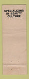 Matchbook Cover - Maud Story Beauty Salon Norfolk VA