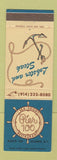 Matchbook Cover - Pier 100 Seafood Restaurant Somers NY