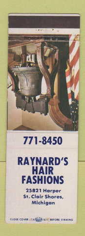 Matchbook Cover - Raynard's Hair Fashions Salon St Clair Shores MI