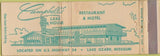 Matchbook Cover - Champbell's Lake House Lake Ozark MO