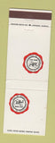 Matchbook Cover - Wilburt Burial Vaults Forest PARk IL
