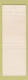 Matchbook Cover - Lane's Cleaners Spinning Wheel Restaurant Beaverton MI