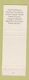 Matchbook Cover - Mister Marco's Italian Restaurant Milwaukee WI