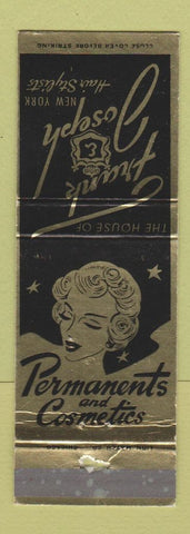 Matchbook Cover - Frank Joseph Hair Salon Los Angeles CA Burbank WEAR