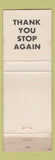 Matchbook Cover - Plaza Beverage Liquor Meadville PA WEAR