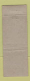 Matchbook Cover - Canada QC Aid Charity WEAR