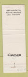 Matchbook Cover - Phineas Prime Rib Rockville MD