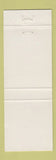 Matchbook Cover - Le Chateau French Restaurant Tenafly NJ