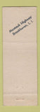 Matchbook Cover - Fran's Snack Bar Brookhaven LI NY