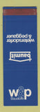 Matchbook Cover - Baumit Wietersdorfer & Peggauer Baustoffe SAMPLE