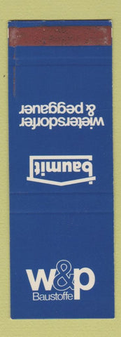 Matchbook Cover - Baumit Wietersdorfer & Peggauer Baustoffe SAMPLE