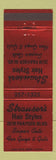 Matchbook Cover - Strauser's Hair Salon