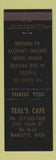 Matchbook Cover - Teal's Cafe Marlette MI