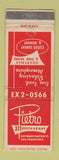 Matchbook Cover - Pietro Restaurant San Francisco CA WEAR