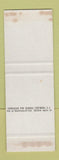 Matchbook Cover - Monaco Bar Restaurant Palma de Mallorca Spain SAMPLE WEAR