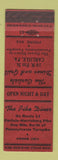 Matchbook Cover - Pike Diner Carlisle PA
